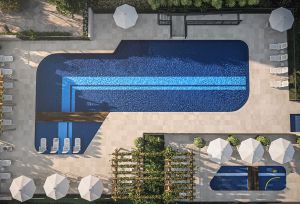 Morumbi Home Resort   Piscina adulto, piscina infantil, solarium e deck molhado